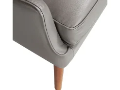 Sillón Chester piel gris oscuro 5085 ANGEL CERDA