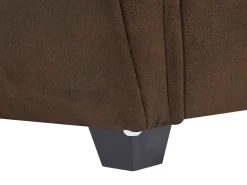 Sillón club VICTORY III en microfibra con efecto cuero envejecido