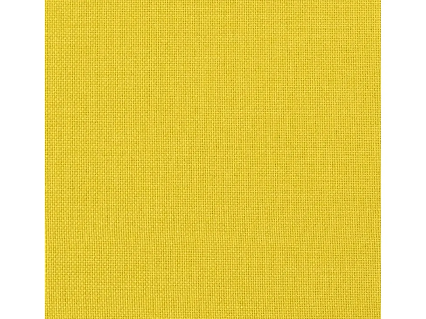 Sillón con reposapiés Amarillo claro 60 cm Tela