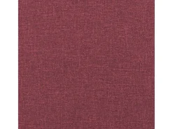 Sillón con reposapiés Tejido rojo burdeos 60 cm