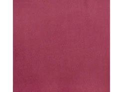 Sillón con reposapiés Terciopelo rojo burdeos 60 cm