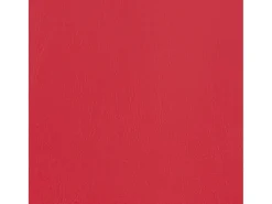 Sillón con taburete cuero sintético rojo