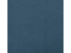 Sillón con taburete terciopelo azul oscuro