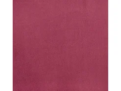 Sillón con taburete terciopelo rojo tinto 60 cm