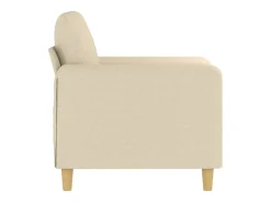 Sillón Crema 60 cm Tela