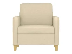 Sillón Crema 60 cm Tela
