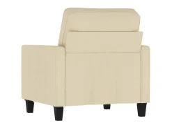 Sillón Crema 60 cm Tela