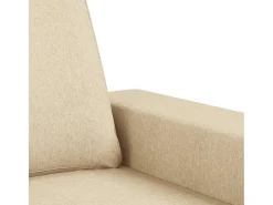 Sillón Crema 60 cm Tela