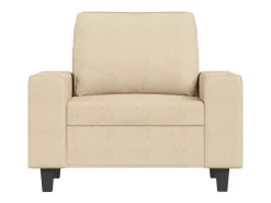 Sillón Crema 60 cm Tela