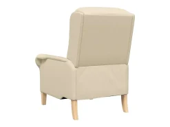 sillón Crema 76 x 94 x 102 cm tela