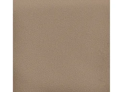 Sillón cuero sintético color capuchino 60 cm
