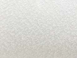 Sillón de bucle de tela color blanco FONTANOVA
