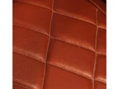 Sillón de cuero de cabra auténtico marrón