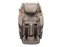 Sillón de masaje de imitación cuero, sistema de gravedad cero, gris, MOWATA