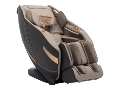 Sillón de masaje de imitación cuero, sistema de gravedad cero, gris, MOWATA