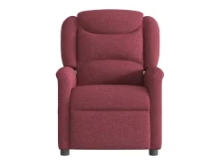 Sillón de relax | Silla | Sillón reclinable de tela rojo tinto SHL2102