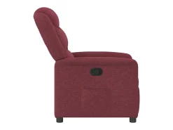 Sillón de relax | Silla | Sillón reclinable de tela rojo tinto SHL2102
