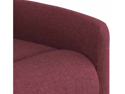 Sillón de relax | Silla | Sillón reclinable de tela rojo tinto SHL2102