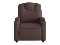 Sillón de relax | Silla | Sillón reclinable eléctrico tela marrón oscuro SHL6882
