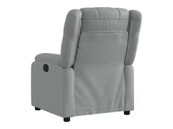 Sillón de relax | Silla | Sillón reclinable eléctrico tela gris claro SHL4075