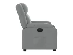 Sillón de relax | Silla | Sillón reclinable eléctrico tela gris claro SHL4075