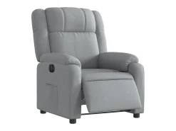 Sillón de relax | Silla | Sillón reclinable eléctrico tela gris claro SHL4075