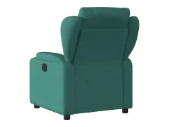 Sillón de relax | Silla | Sillón reclinable de tela verde oscuro SHL9703