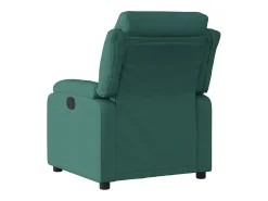 Sillón de relax | Silla | Sillón reclinable eléctrico tela verde oscuro SHL4714