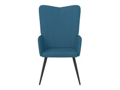 Sillón de relax | Silla de relax de terciopelo azul SHL6821