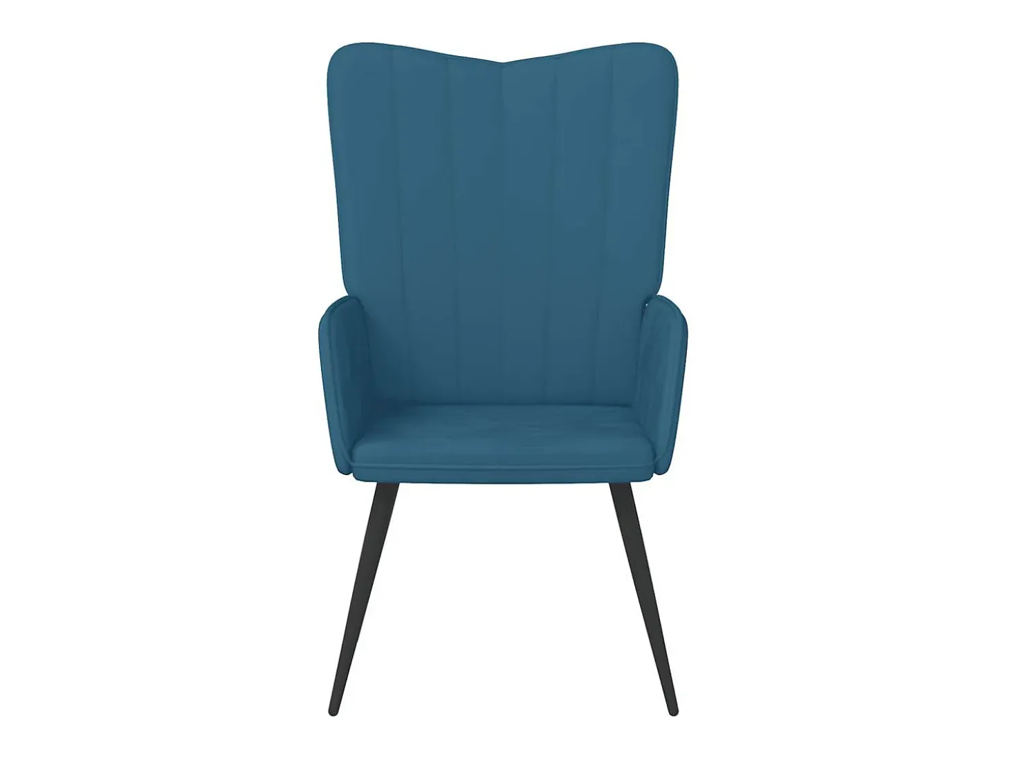 Sillón de relax | Silla de relax de terciopelo azul SHL6821