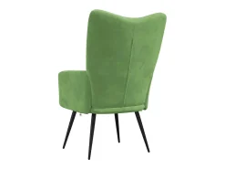 Sillón de relax | Silla de relax de terciopelo verde claro SHL4218