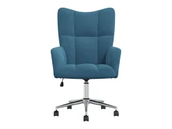 Sillón de relax | Silla de relax de terciopelo azul SHL3183