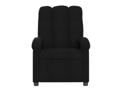 Sillón de relax | Sillón reclinable de masaje de tela negro SHL7064