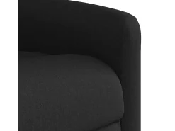 Sillón de relax | Sillón reclinable de masaje eléctrico tela negro SHL5819