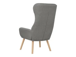 Sillón de relax de tela gris claro