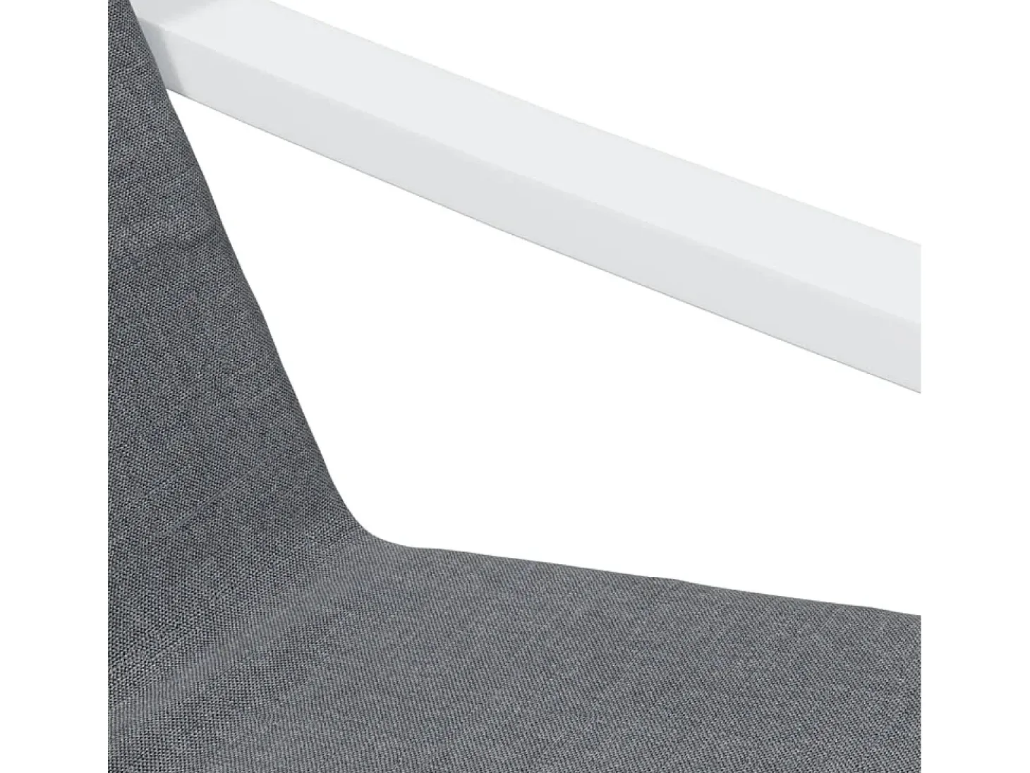 Sillón de relax de tela gris oscuro