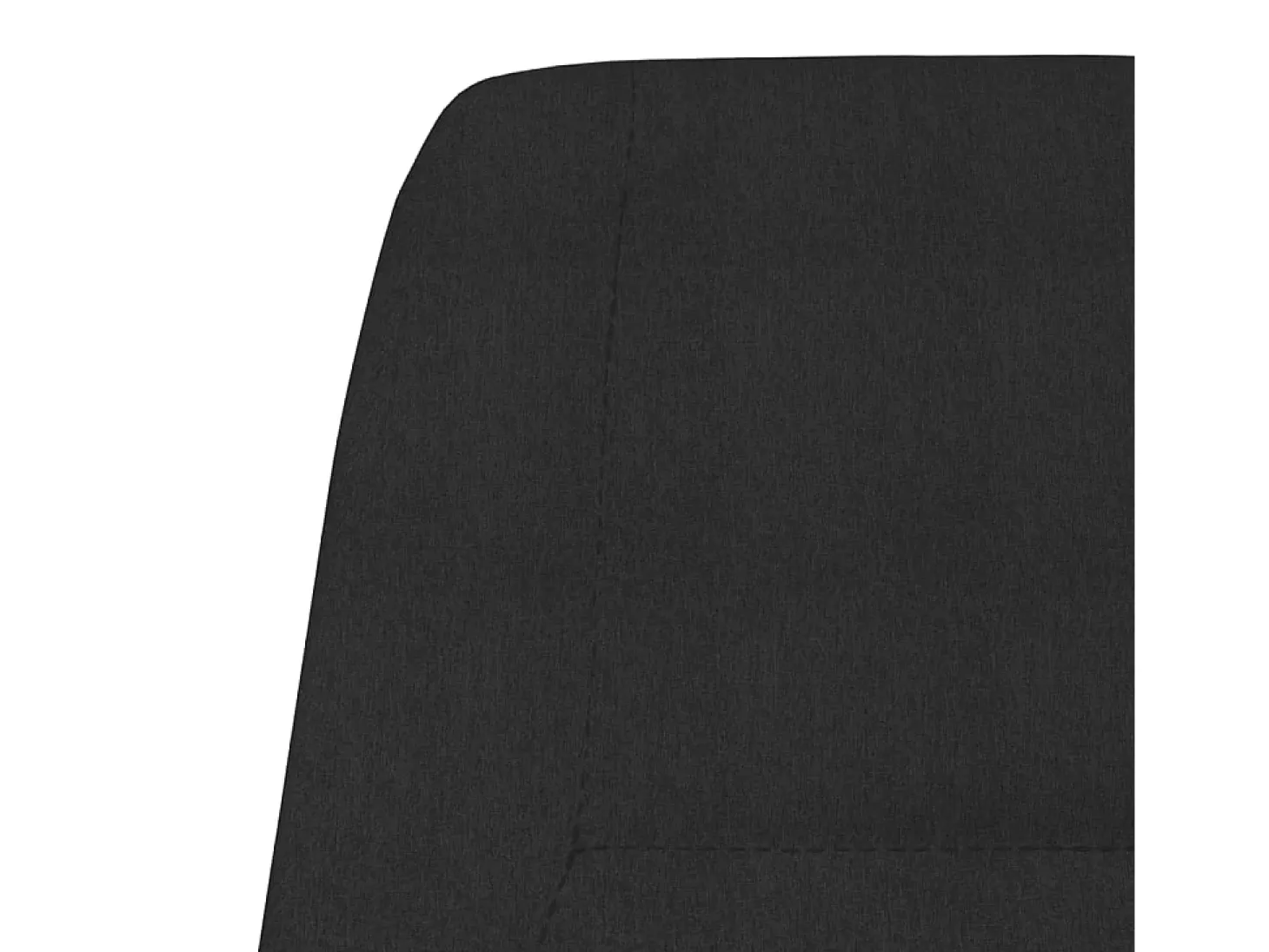 Sillón de relax de tela negro