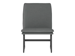 Sillón de relax tela gris oscuro 52x75x76 cm