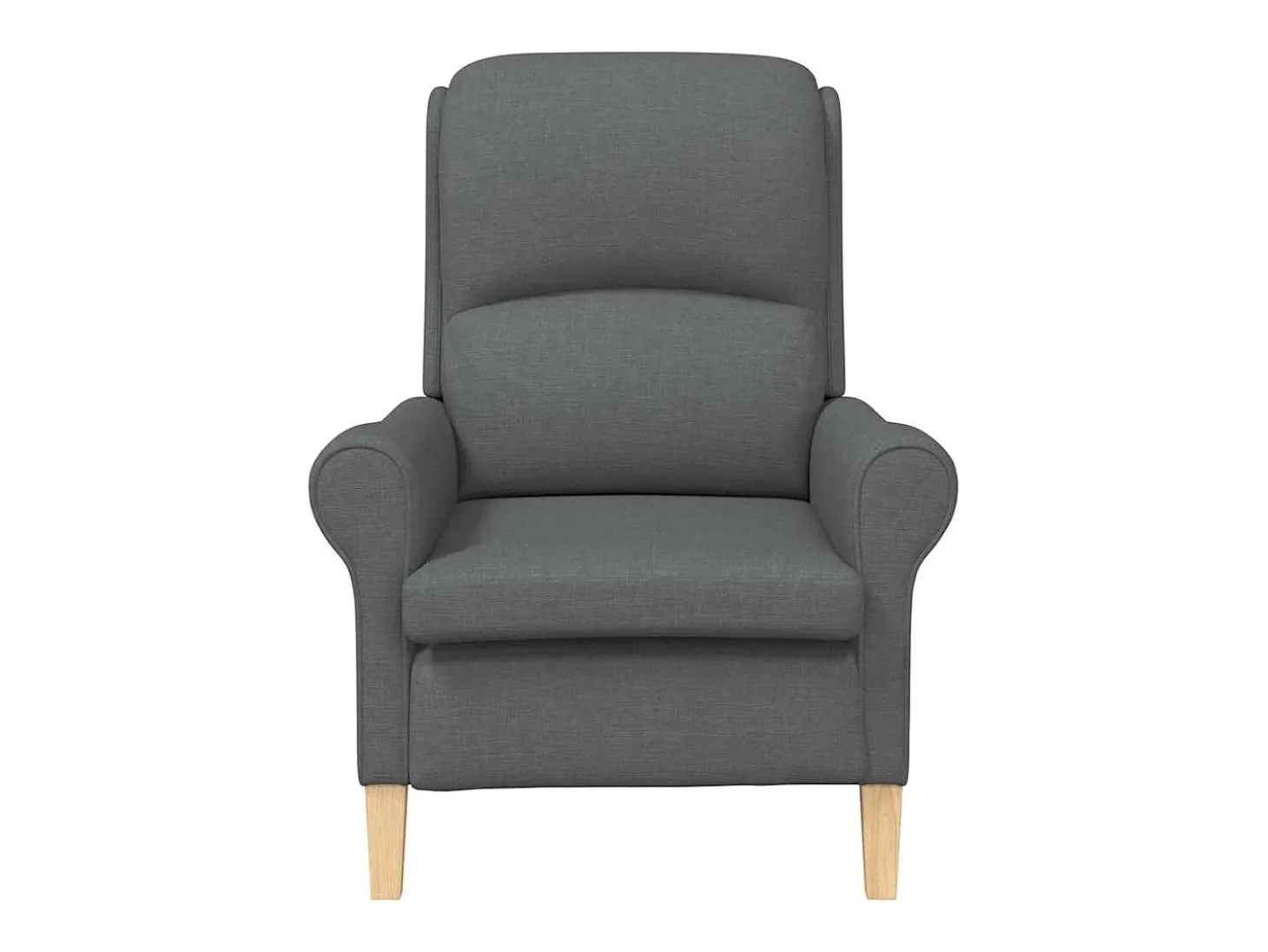 Sillón de salón | Silla de relax | Sillón Gris oscuro 76x94x102 cm tela SHL9481