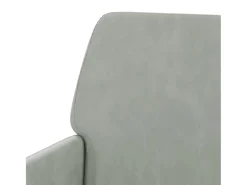 Sillón de salón | Silla de relax | Sillón de terciopelo gris claro 62x79x79 cm SHL4955