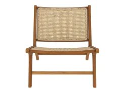 Sillón de teca y ratán natural - Kilka