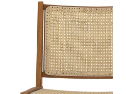 Sillón de teca y ratán natural - Kilka