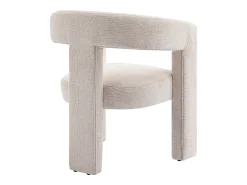 Sillón de tela beige estilo diseño FAVINA