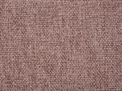 Sillón de tela color rosa con patas de acero BLINODA