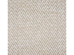 Sillón de tela de arena con pies de nogal