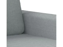Sillón de tela gris claro 60 cm
