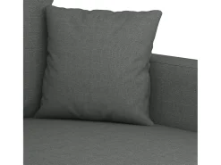 Sillón de tela gris oscuro 60 cm