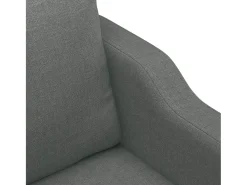 Sillón de tela gris oscuro 60 cm