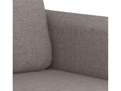 Sillón de tela gris taupé 60 cm