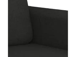 Sillón de tela negro 60 cm
